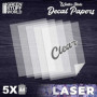 Calcas al agua - Laser Transparente