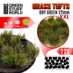 Matas Cesped XXL - Autoadhesivas - 22mm - VERDE