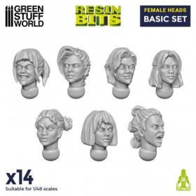 Cabezas Mujer - SET BASICO