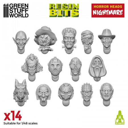 Cabezas de terror - NIGHTMARE