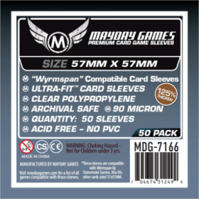 MAYDAY Wyrmspan Compatible Card Sleeves (57 x 57) Premium
