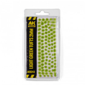 LIGHT GREEN TUFTS 2MM