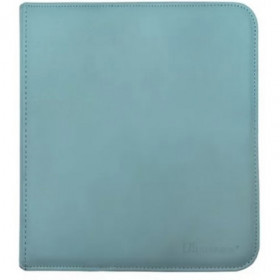 Carpeta con cremallera 12 bolsillos Azul