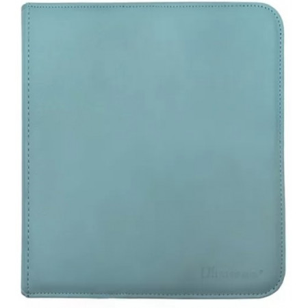 Carpeta con cremallera 12 bolsillos Azul