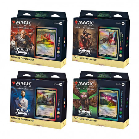 Magic the Gathering Fallout - Mazo de Commander
