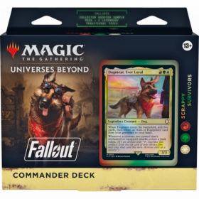 MTG FALLOUT - MAZO DE COMMANDER ingles