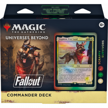 MTG FALLOUT - MAZO DE COMMANDER ingles
