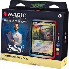 MTG FALLOUT - MAZO DE COMMANDER science