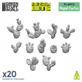 3D printed set - Cactus Nopal