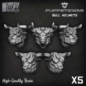 [PuppetWar] Bull Helmets