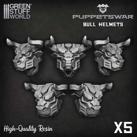 [PuppetWar] Bull Helmets