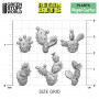 3D printed set - Cactus Nopal