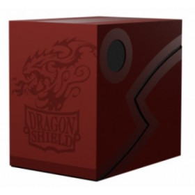 Caja de mazo DS Double Shell Rojo/Negro