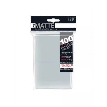 Fundas Standard Transparente Matte (100) Ultra Pro