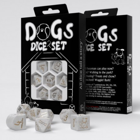 Set Dados Dogs Charlie - Q Workshop