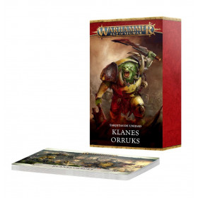 Tarjetas de Unidad: Klanes Orruks (ESP)