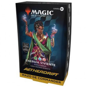 MTG Aetherdrift: Energía Viviente Mazo Commander (ES)