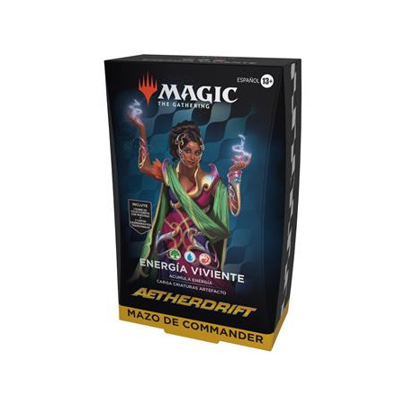 MTG Aetherdrift: Energía Viviente Mazo Commander (ES)