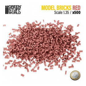 Ladrillos - Rojo x500 1:35