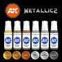 SET COLORES METALIZADOS
