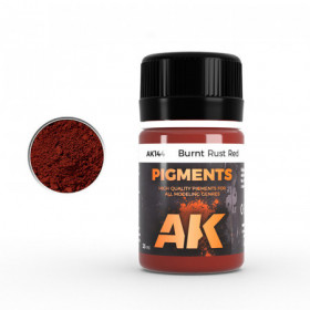 Burnt Rust Red
