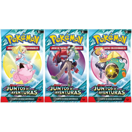 Pokémon TCG: Juntos de Aventuras - Sobre (ESP)