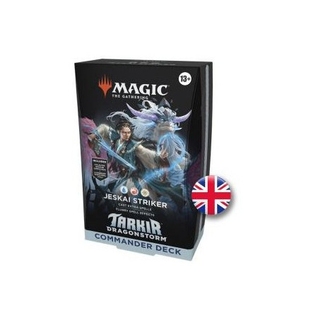 MTG Tarkir Dragonstorm: Jeskai Striker Commander Deck (ENG)