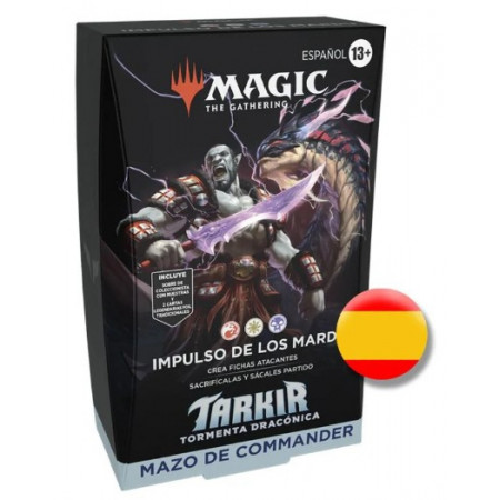 MTG Tarkir Tormenta Dracónica: Impulso de los Mardu Mazo Commander (ES