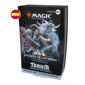 MTG Tarkir Tormenta Dracónica: Ofensiva de los Jeskai Mazo Commander (ESP)