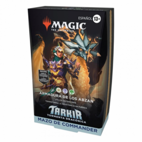 MTG Tarkir Tormenta Dracónica: Armadura de los Abzan Mazo Commander (ESP)