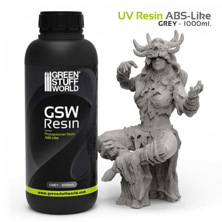 Resina 3D - ABS-like Gris 1000ml