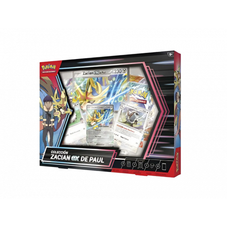 Pokémon TCG - Colección Zacian EX de Paul