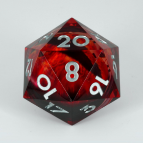 Dado D20 Led Ojo Sauron rojo