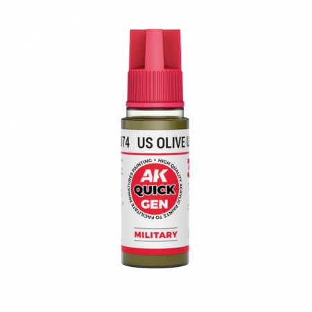US OLIVE UNIFORM - QUICK GEN COLOR