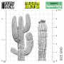 Set impreso en 3D - Cactus Saguaro XL