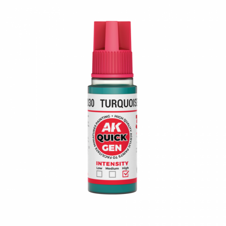 TURQUOISE GREEN - QUICK GEN COLOR