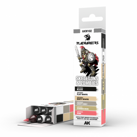Playmarkers Set - Skeletons and Zombies