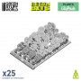 Set impreso en 3D - Plantas LILY PADS