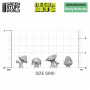 Set impreso en 3D - Setas Gruesas