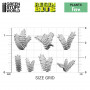 Set impreso en 3D - Hojas de Helechos