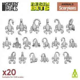 Set impreso en 3D - Escorpiones