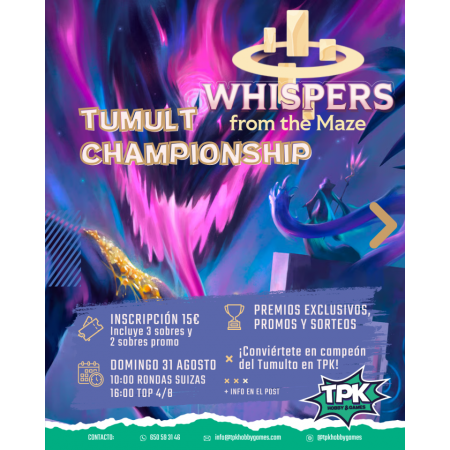 Whispers from the Maze Tumult Championship TPK 31/08/2025