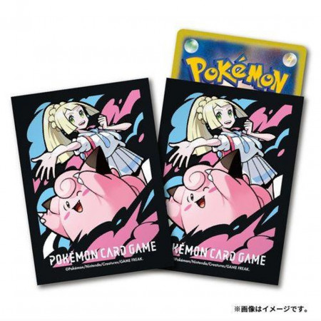 Pokémon TCG - Fundas Exclusivas Pokémon Center: Lillie & Clefairy