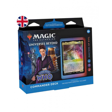 MTG Doctor Who Commander Deck: Masters of Evil (ENG)