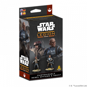 Star Wars Legión: Customizable Rebel Officer & Agent