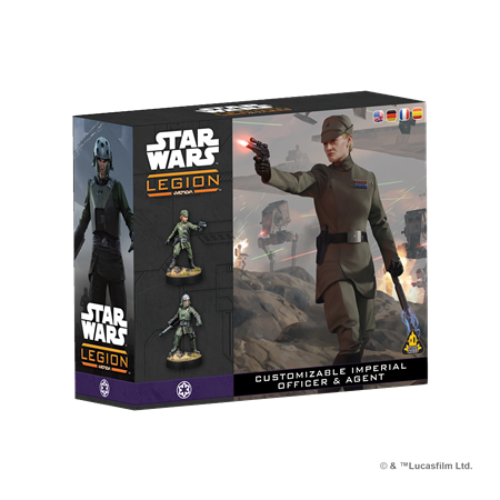 Star Wars Legión: Customizable Rebel Officer & Agent