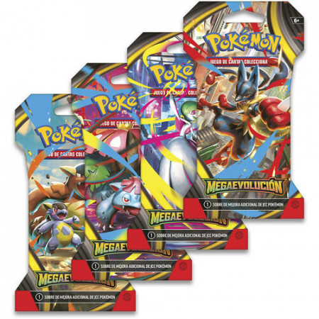 Pokémon TCG Megaevolución - Sobre con Funda