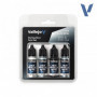 Vallejo Set 4 Colors TMM Plata De Ley