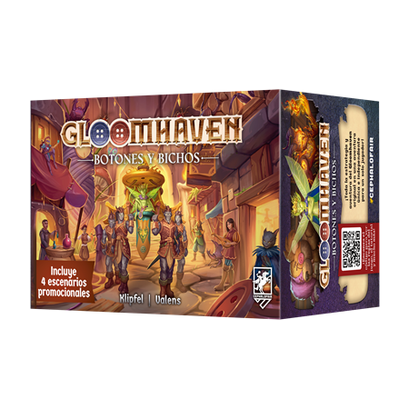 Gloomhaven: Botones y Bichos