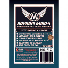MAYDAY Premium Everdell Mini Compatible Sleeves 44x63mm (50 Ud.)